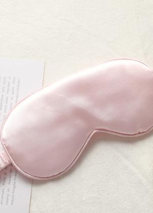 Шелковая маска для сна Silenta Silk Розовая