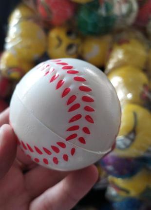 Поролоновый мяч 6см спорт бейсбол