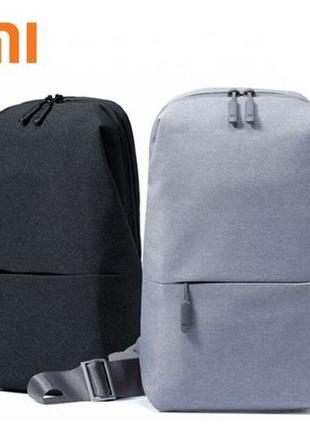 Сумка-рюкзак Xiaomi Sling Bag оригінал,Водовідштовхувальна тканин
