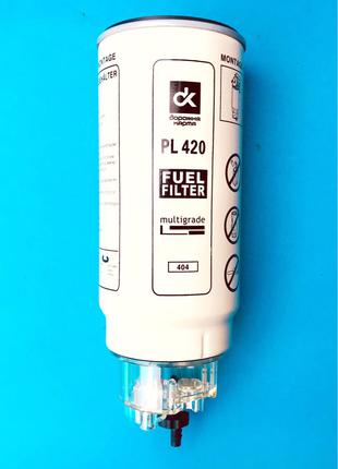Элемент фильтра топливного сепаратора P-420 + колба отстойник