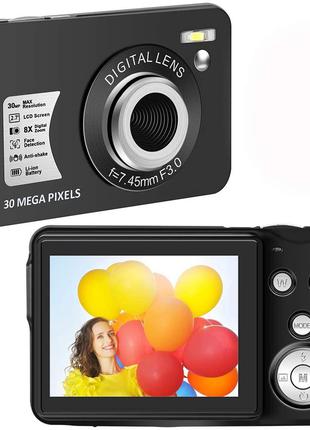 CEDITA W1 2,7-дюйма 48-мп мини цифровая камера 8х цифровой фот...
