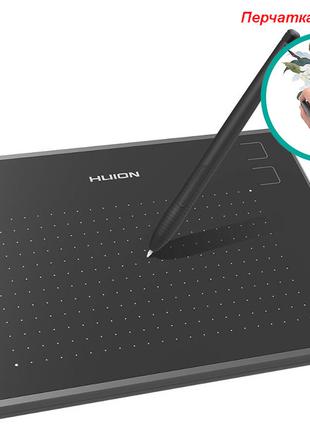 Графический планшет Huion Inspiroy H430P + перчатка