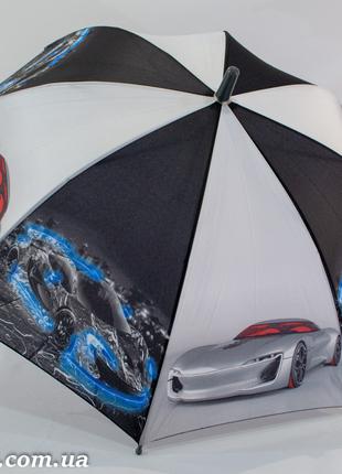 Детский зонт для мальчика "super cars" на 6-9 лет от фирмы "SL"