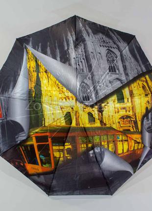 Складана жіноча парасолька напівавтомат від т. м. "Lantana"