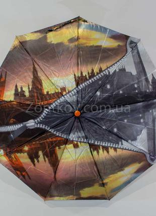 Складной женский зонт полуавтомат от т.м. "Lantana"