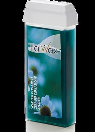 Воск в кассете ItalWax Azulene (азуленовый)