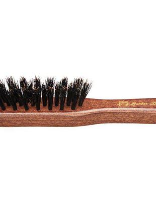 Щётка для усов и бороды Eurostile Wooden Small Barber Line 06072