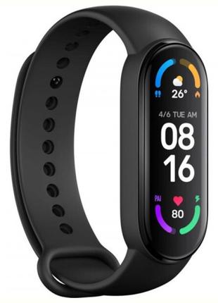 Заставка на фитнес браслет mi band 6