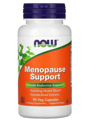 Now Foods, Поддержка при менопаузе, Menopause Support, 90 раст...