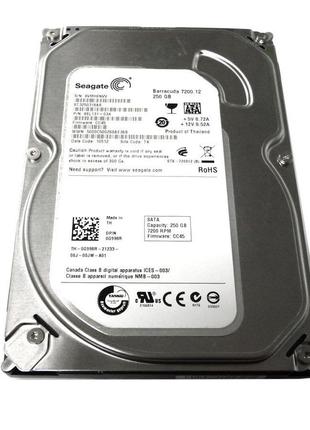 Жёсткий диск 3.5" HDD Seagate 250Gb
