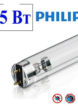 Лампа Бактерицидная Philips 15 ВТ G13 (безозоновая)