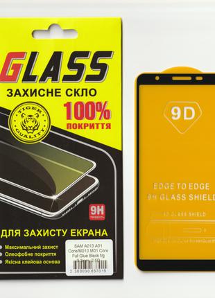 Защитное стекло GLASS на весь экран для Samsung Galaxy A01 Cor...