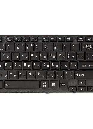 Клавiатура для ноутбука TOSHIBA Satellite A660, A665 чoрний, ч...