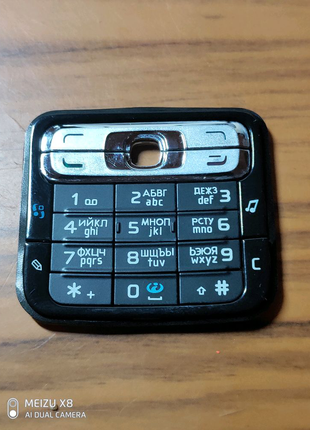 Клавіатура для телефону Nokia N73 чорна