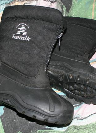 Дитячі зимові термо чобітки Kamik оригінал,Канада,устілка з 19.5