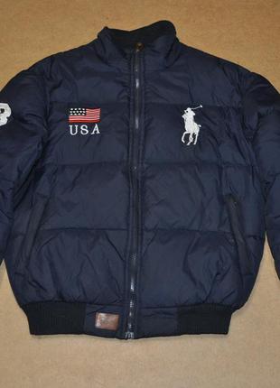 Polo ralph lauren мужской пуховик поло зима