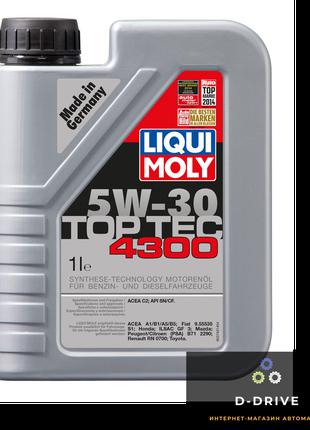 Liqui Moly Синтетическое моторное масло - Top Tec 4300 SAE 5W-...