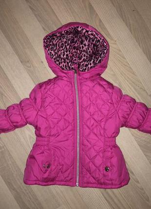 Зимний комбинезон и куртка на девочку 12 месяцев