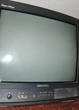 Телевизор цветной Daewoo 21 дюйм. Производство Корея.