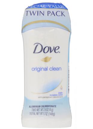Dove, Твердый дезодорант, не оставляющий следов, «Оригинальная...