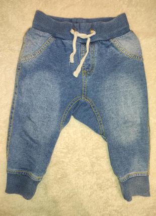 Детские штанишки джинсы 68
