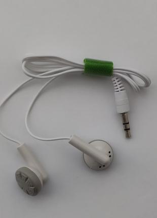 Проводные наушники для телефона, смартфона, mp3 плеера WE1D Белые