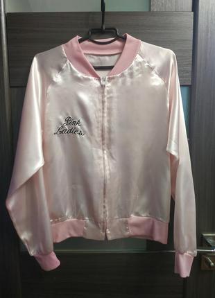 Куртка на вечеринку в стиле 50-х годов grease pink ladies