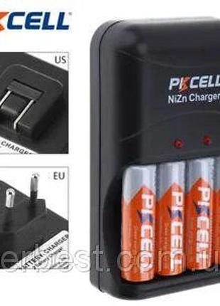 PKCELL Зарядное устройство для аккумуляторов NI-ZN 1.6V АА/AAA
