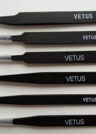 6 шт. Стальных антистатическийх пинцетов VEТUS (ЕSD-10,11,12,1...