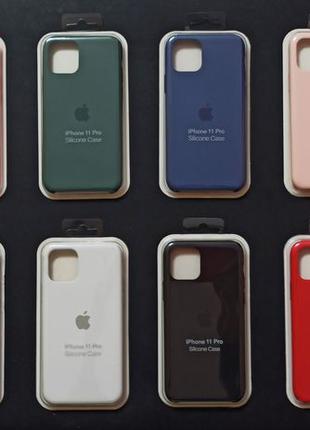 1:1 Original чехол айфон SILICONE CASE IPHONE 11 / 11 Pro / 11...