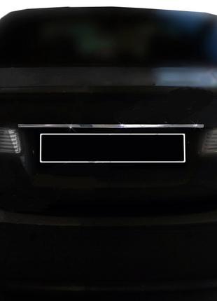 Накладка над номером (нерж) для Honda Civic Sedan IX 2012-2016
