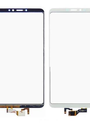 Тачскрин (сенсор) Xiaomi Mi Max 3 Белый