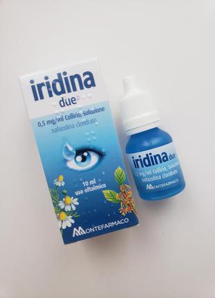 Iridina due, иридина Италия капли