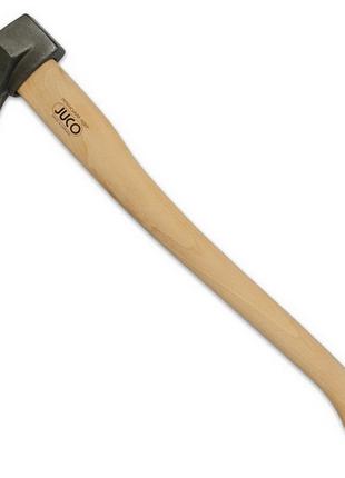 Топор-колун кованый JUCO с деревянной ручкой и клином 1.2 кг (...