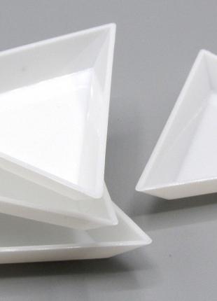 Лоточки тарелочки для бисера бусин треугольный тара , творчест...