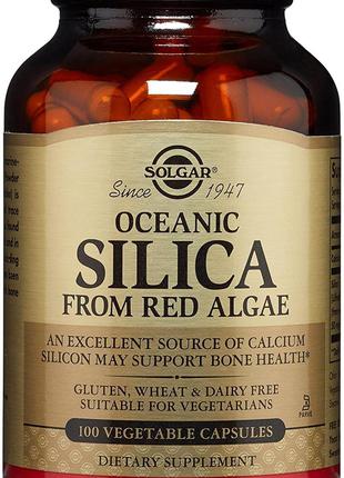 Специальный продукт Solgar Oceanic Silica 100 капсул (4384302973)