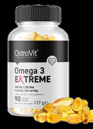 Специальный продукт OstroVit Omega 3 Extreme 90 капсул (438430...