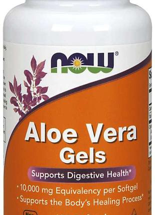 Специальный продукт NOW Aloe Vera 10,000 mg Softgels 100 капсу...