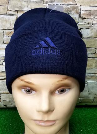 Шапка лопата стильная с отворотом Adidas Originals