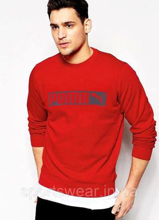 Мужской зимний батальный свитшот PUMA ESSENTIALS+ FLEECE MEN'S...