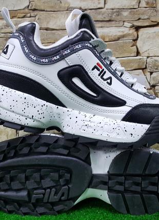 Жіночі кросівки FILA Disruptor II "White/Grey"