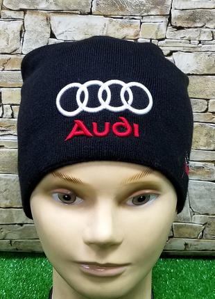 Шапка стильна ковпак AUDI RACING Sport Fleece