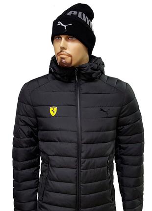 Чоловіча зимова стьобана куртка PUMA FERRARI STYLE MCS ECOLITEJKT