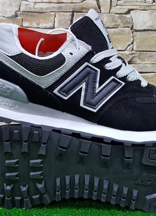 Женские кожаные кроссовки New Balance WL574