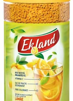 Чай растворимый гранулированный Ekland с лимоном 350 г.