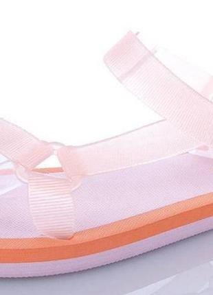 Спортивні жіночі босоніжки, сандалі Restime помаранчеві на лип...