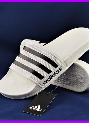 Шлепанцы адидас тапочки сланцы adidas белые - 650 ₴, купить на ИЗИ ...