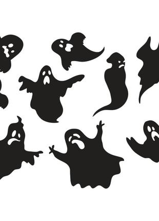 Набор виниловых наклеек - Приведения Halloween / Хэллоуин