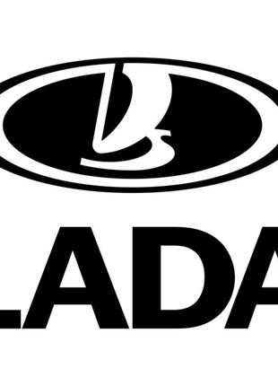 Виниловая наклейка на автомобиль - Логотип Lada / ВАЗ