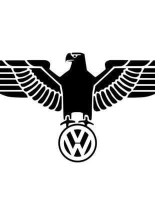 Виниловая наклейка на автомобиль - Орёл Volkswagen v2